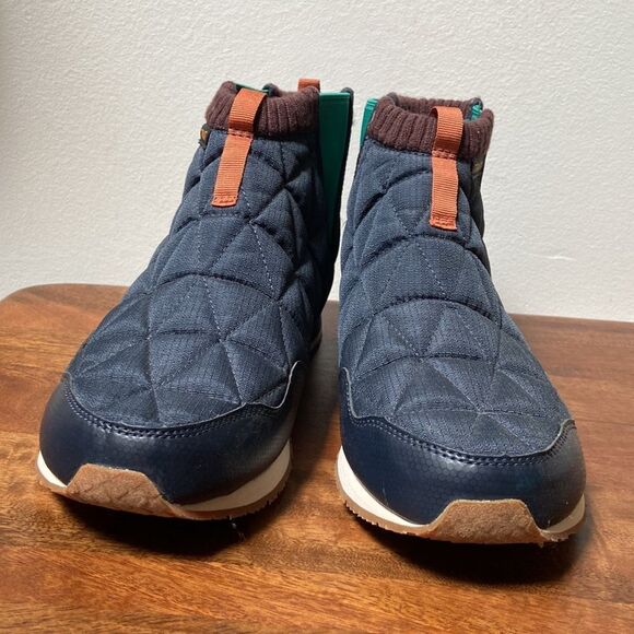 Teva Quilted Winter Boots - Navy and Green - Picture 5 of 8